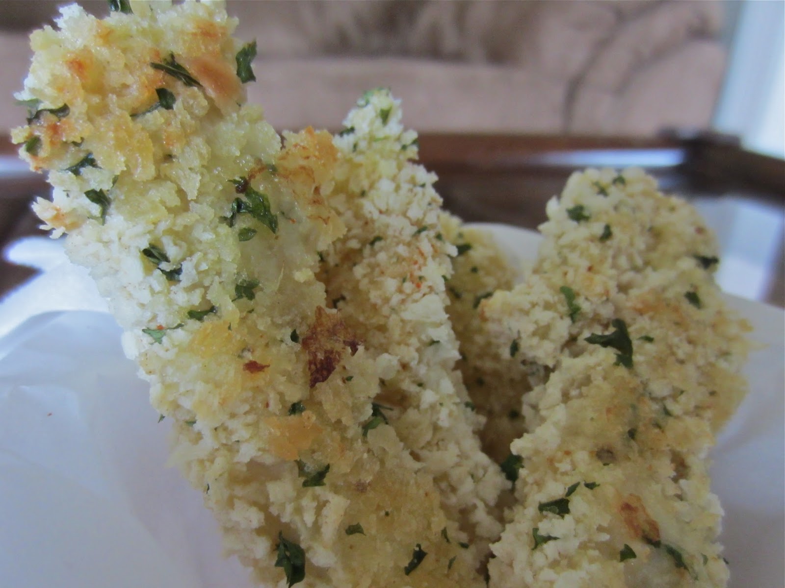 Little Mommy, Big Appetite Crispy Baked Fish Sticks