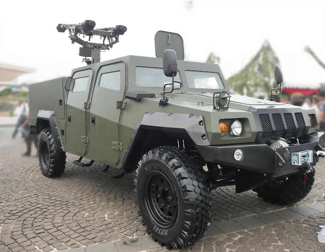 Kendaraan Tempur 4x4 Komodo dengan Rudal Mistral