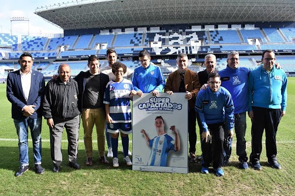 Málaga CF: Este lunes, presentación del primer partido internacional Supercapacitad@s