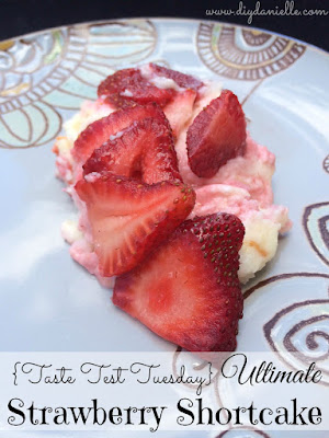 The Ultimate Strawberry Shortcake: Using white chocolate pudding! The Ultimate Strawberry Shortcake: Using white chocolate pudding!