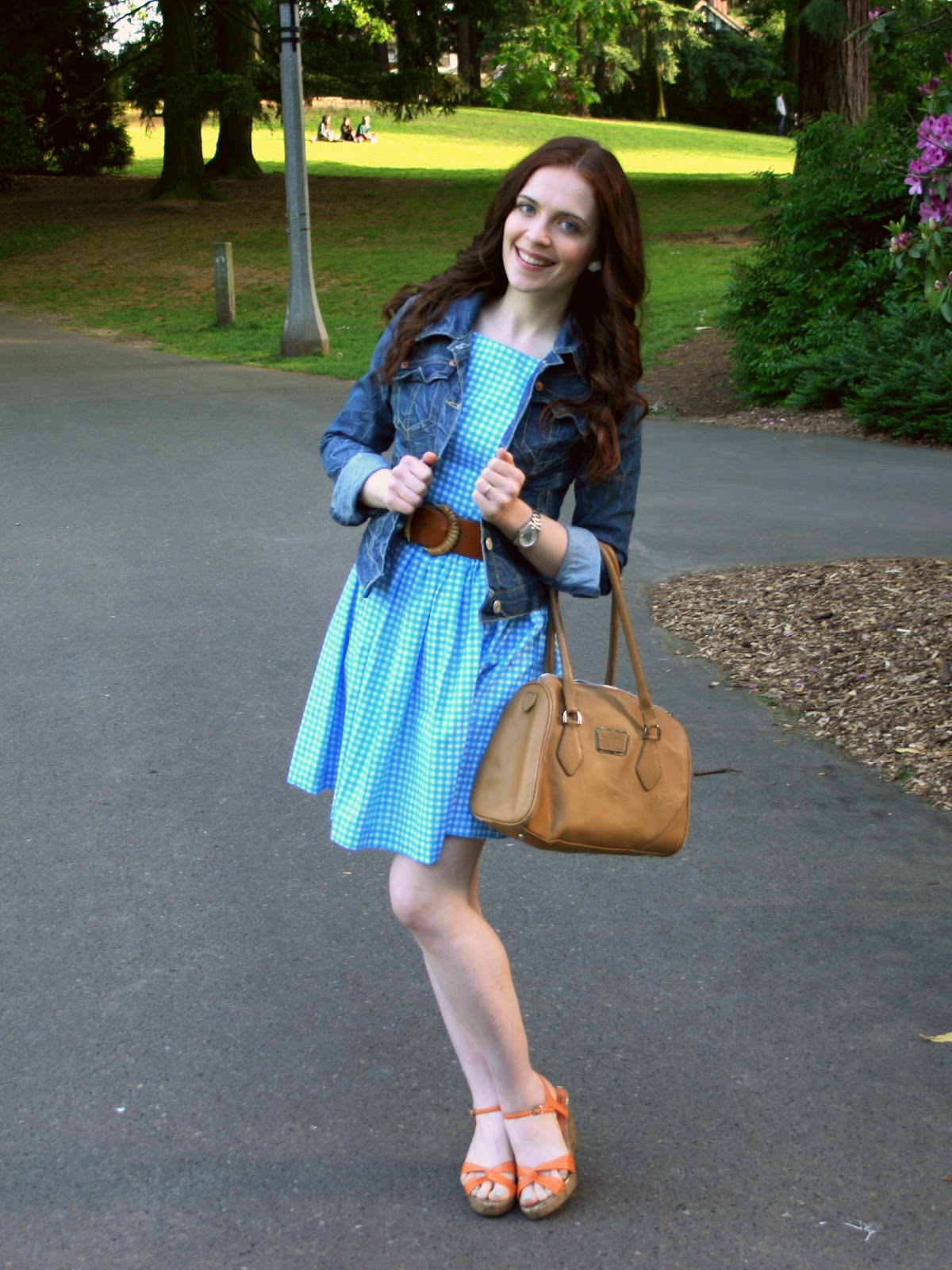 How to Wear DIY: Picnic dress on a picnic date! =) / Create / Enjoy