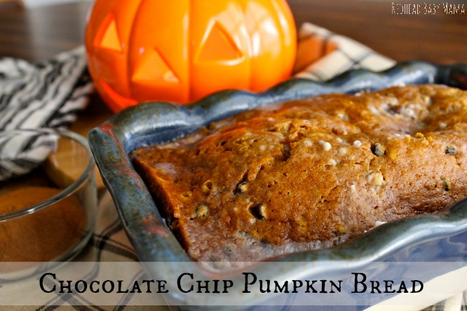 Make this Chocolate Chip Pumpkin Bread for your house guests and the will swoon with delight!