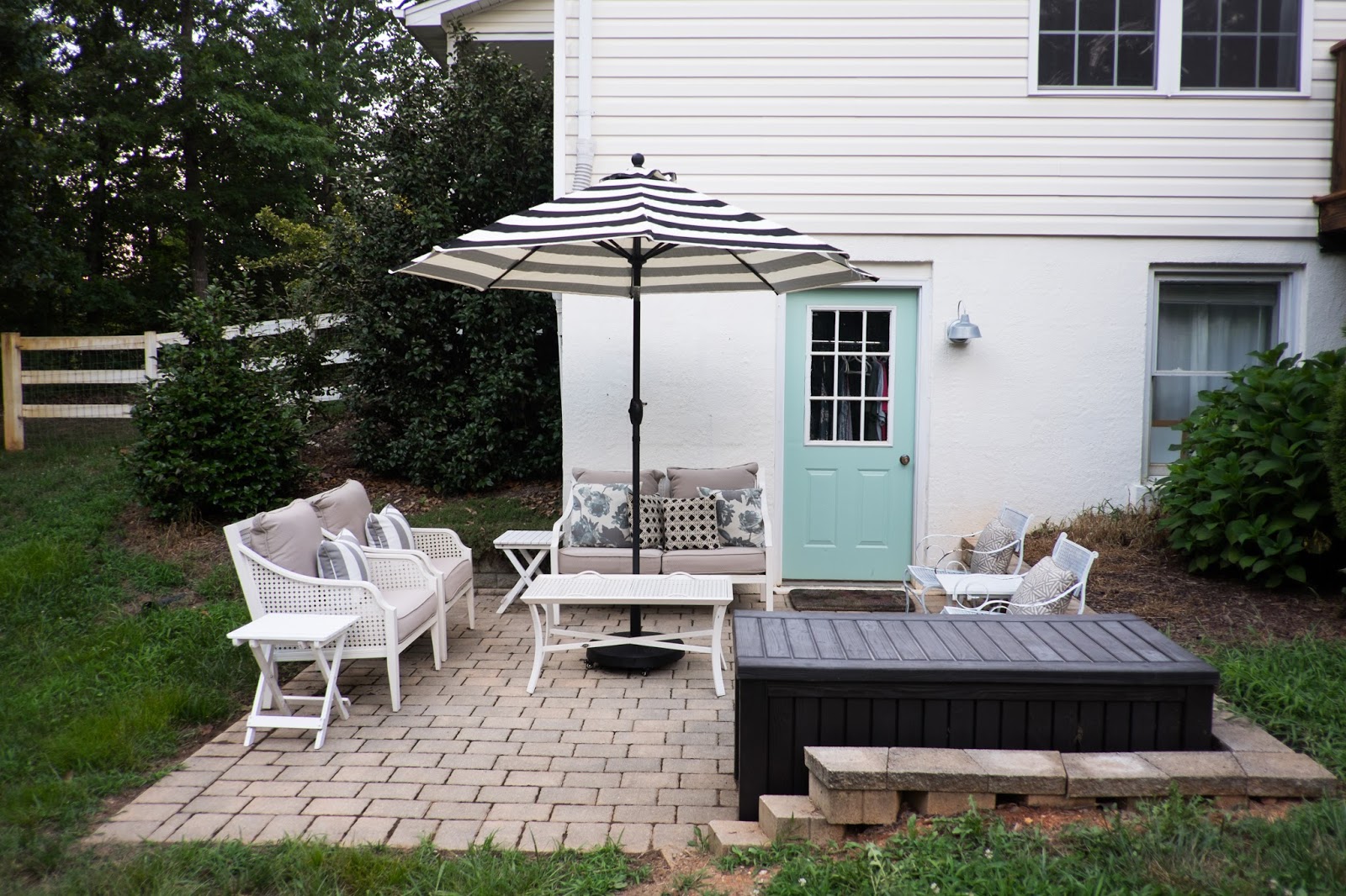 Domestic Fashionista Backyard Patio Umbrellas