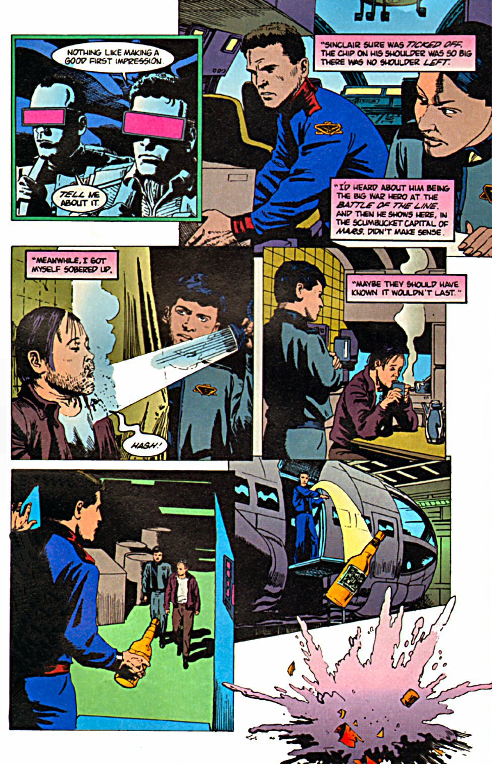 Read online Babylon 5 (1995) comic -  Issue #6 - 10