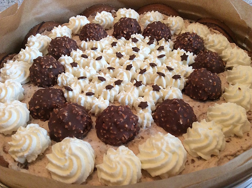 Backrezepte : Ferrero - Rocher - Torte