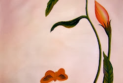 Corak Lukisan Bunga Simple Inspirasi Dekorasi Rumah