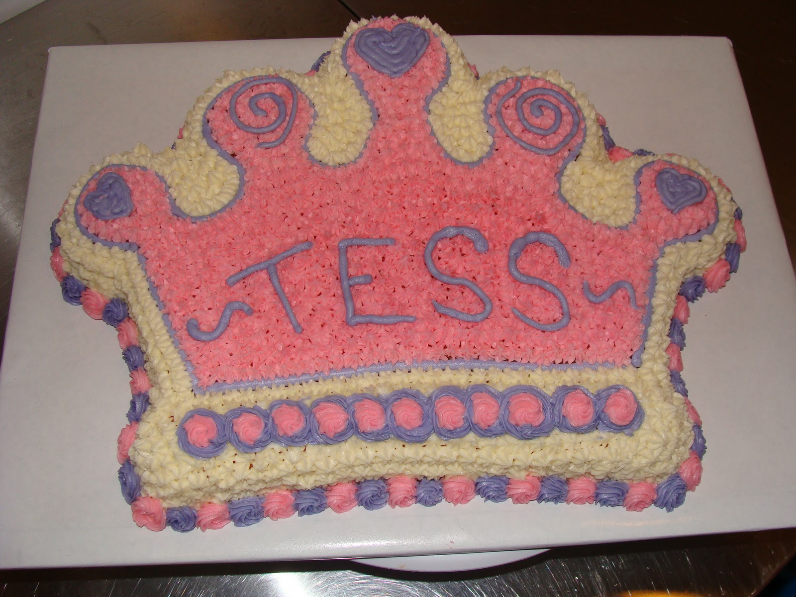 Door County Custom Cakes and Cookies Tess' Princess Birthday!