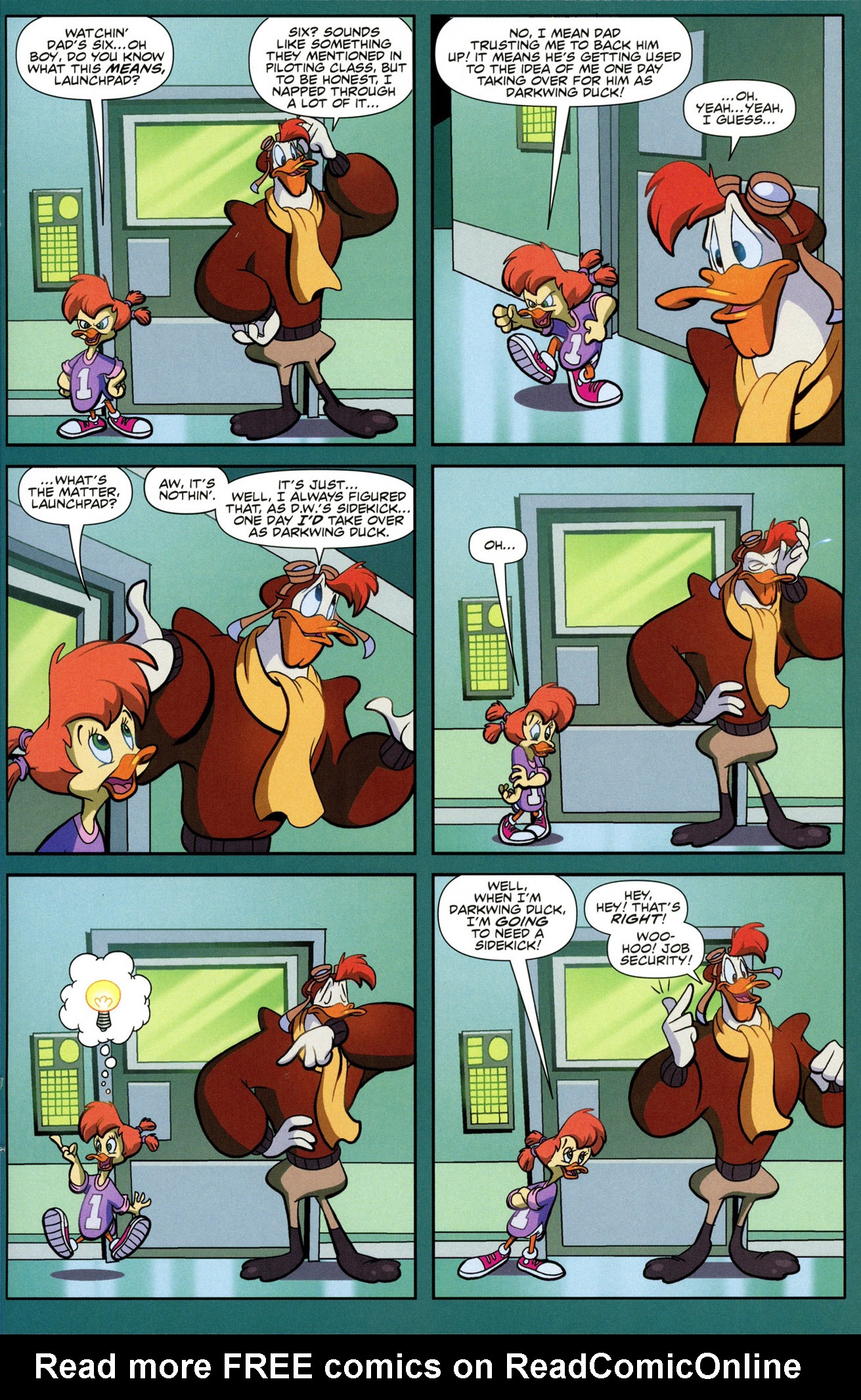 Read online Disney Darkwing Duck comic -  Issue #7 - 21