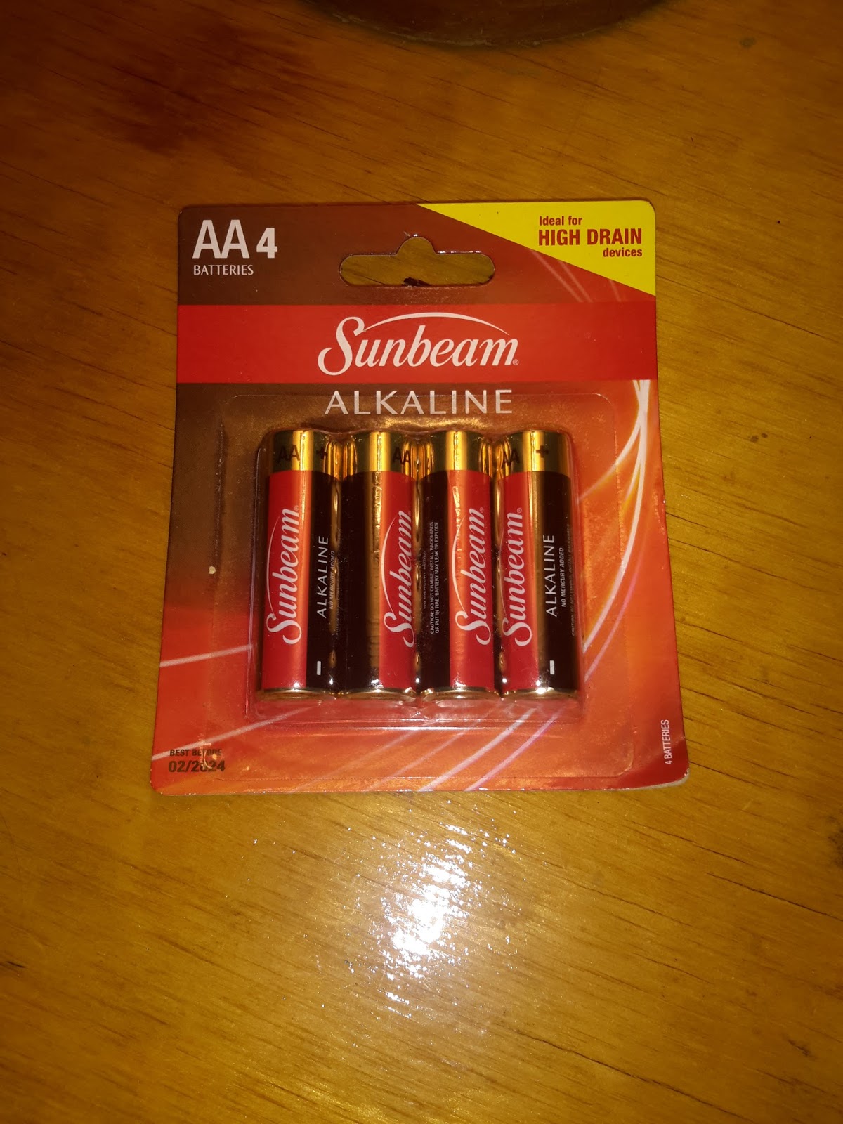 Dollar Store Dreams Day 6 Sunbeam Alkaline AA Batteries