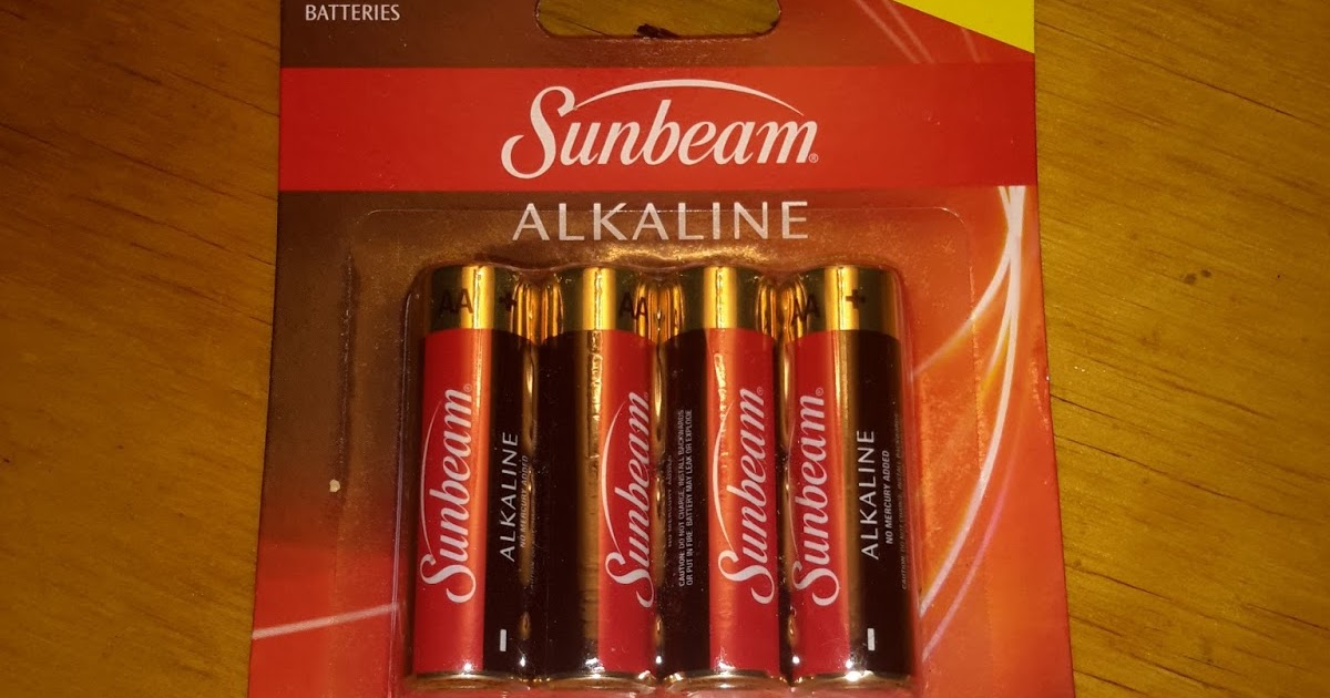 Dollar Store Dreams Day 6 Sunbeam Alkaline AA Batteries