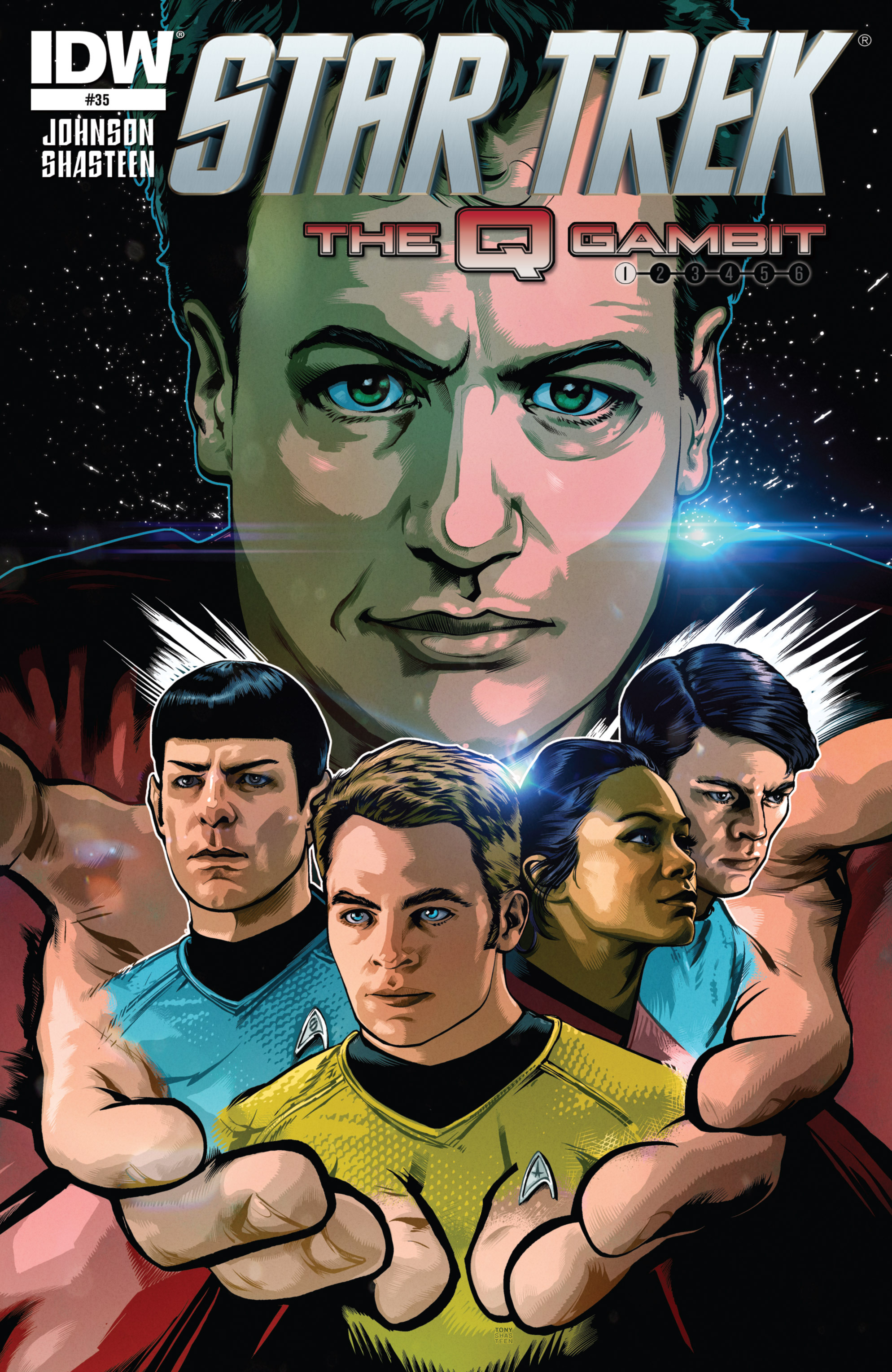 Read online Star Trek (2011) comic -  Issue #35 - 1