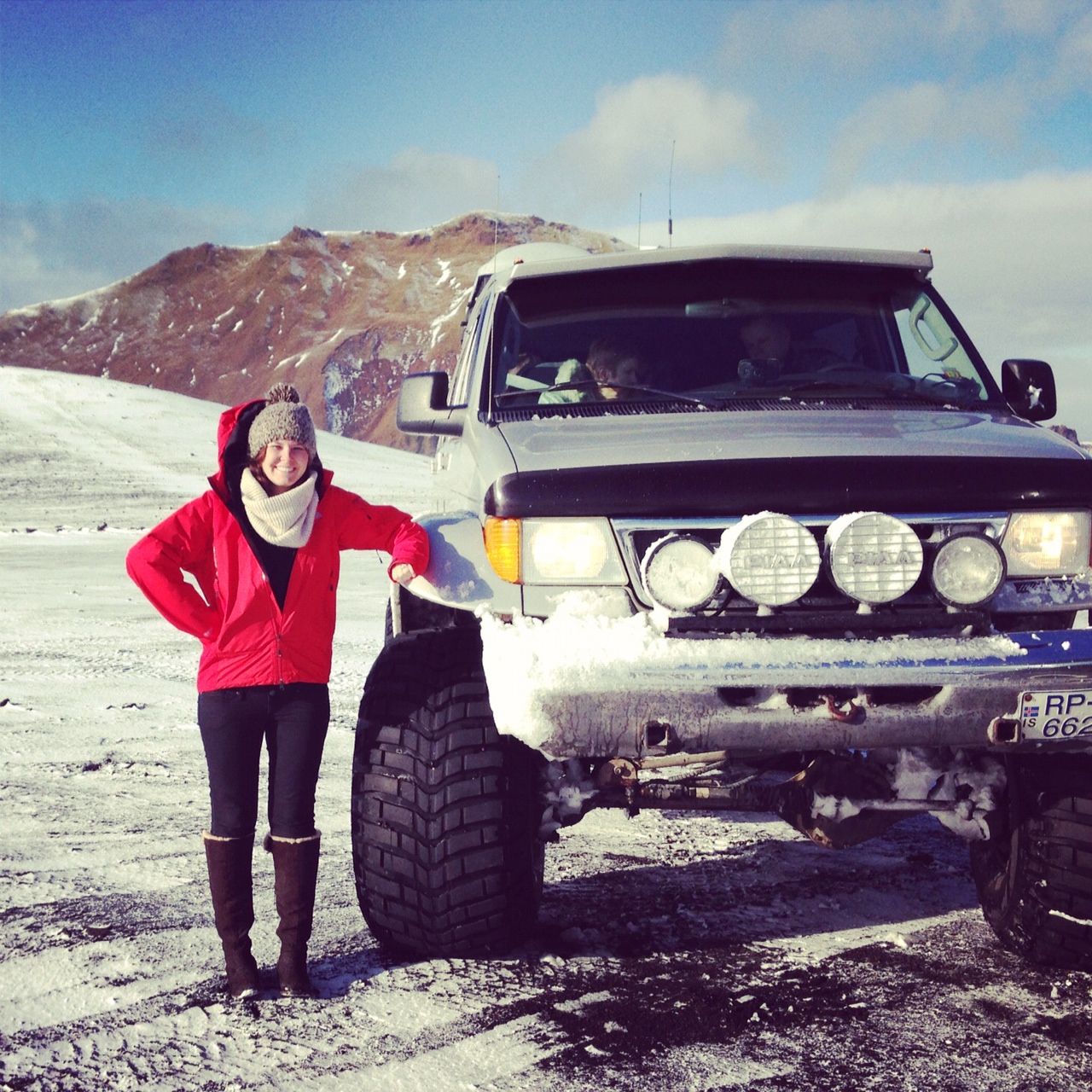 Aspiring Kennedy Instagram does Iceland.