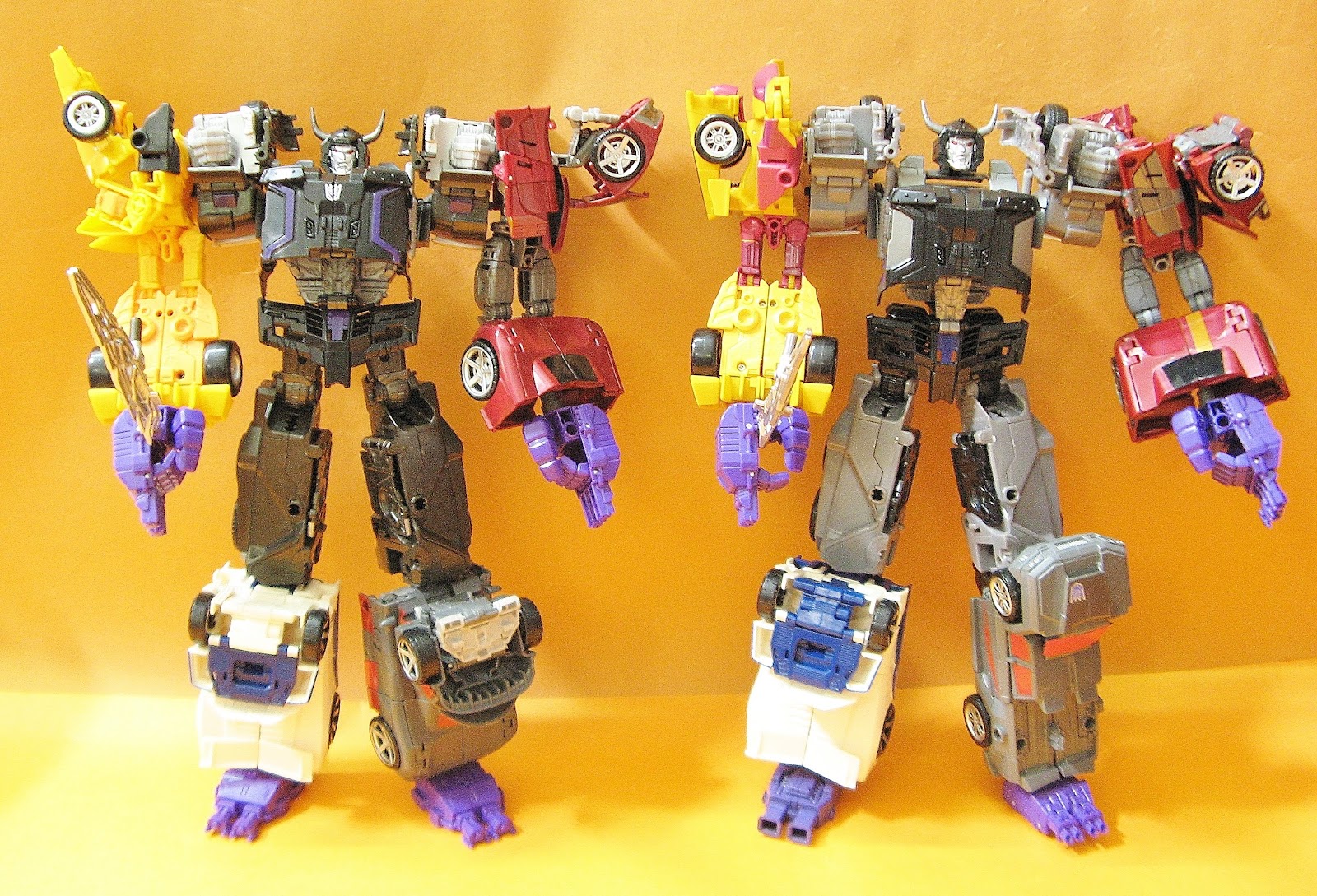 Transformers Unite Warriors UW02 Decepticon Stunticons MENASOR IDW變形金剛