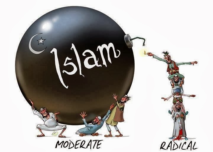 Funny Moderate Radical Islam Bomb Cartoon ~ irReligious.oRg