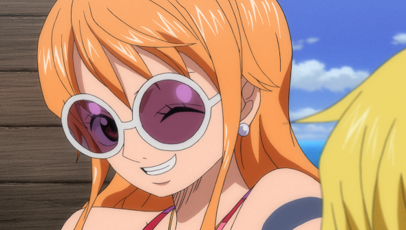 Nami. One Piece Film Z.  One piece nami, Manga anime one piece