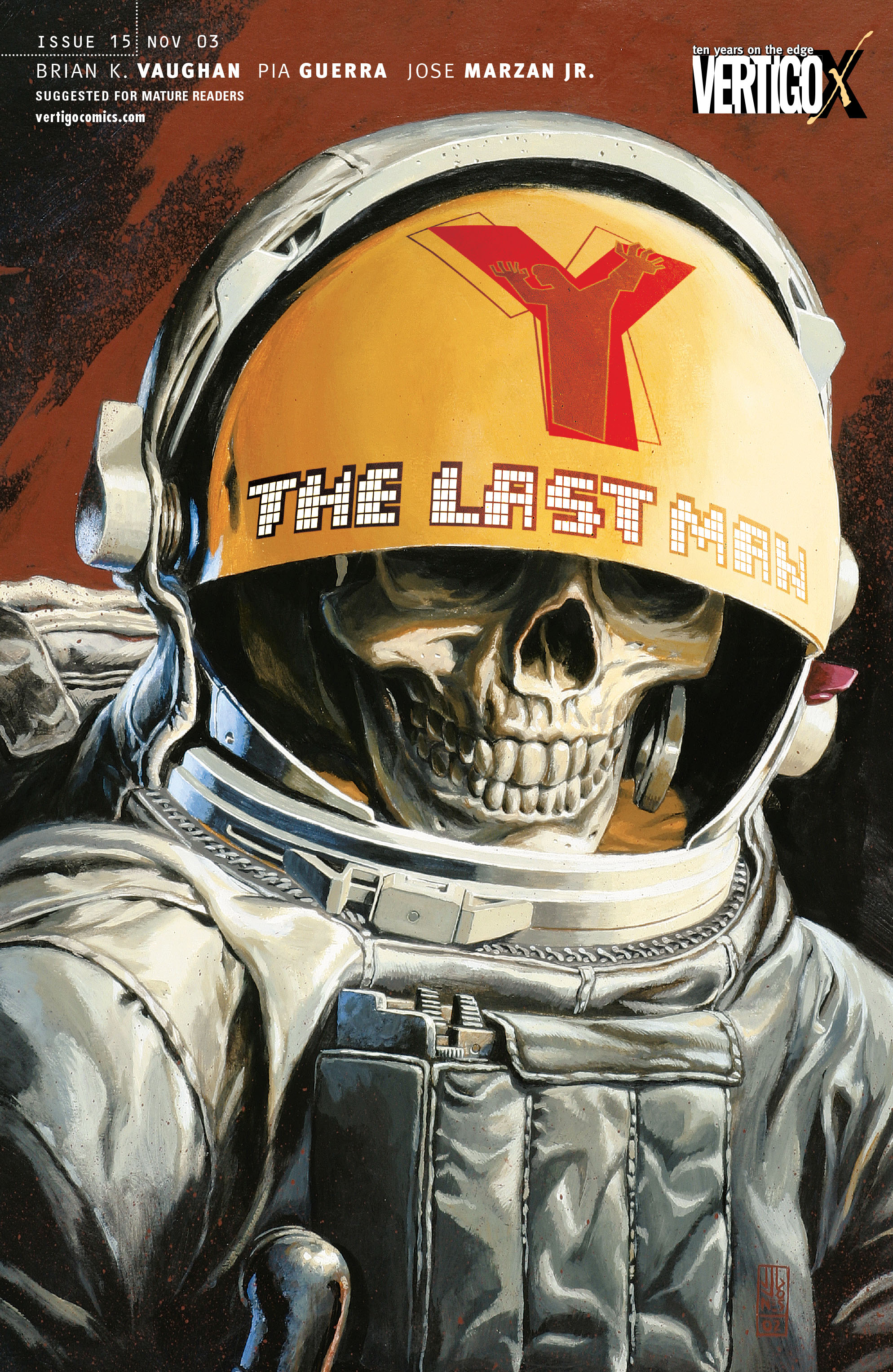 Read online Y: The Last Man (2002) comic -  Issue #15 - 1