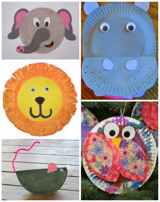 Learn with Play at Home: 20 Fabulous Paper Plate Animal Crafts