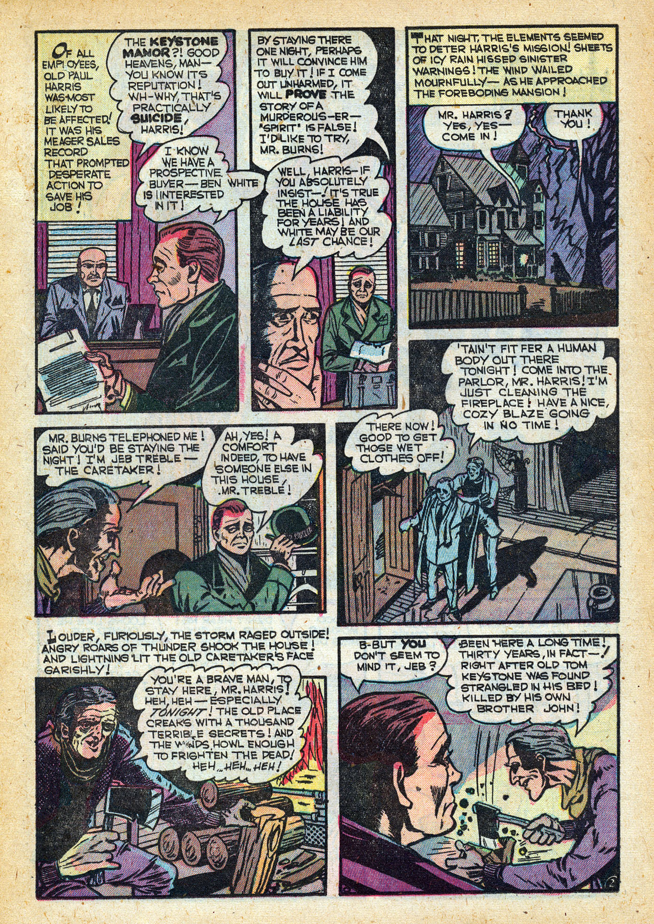 Read online Mystic (1951) comic -  Issue #8 - 16