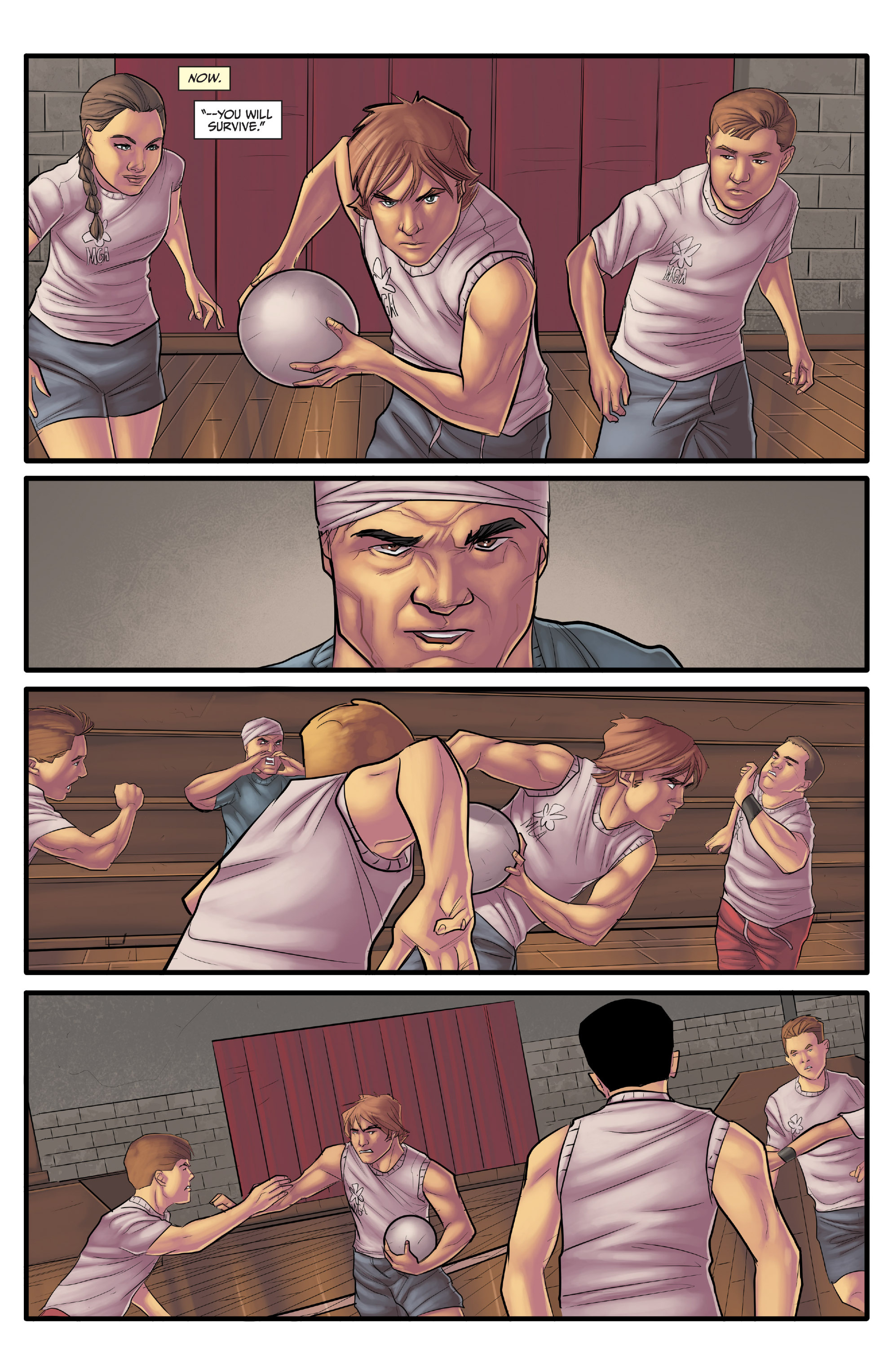 Read online Morning Glories comic -  Issue #41 - 6