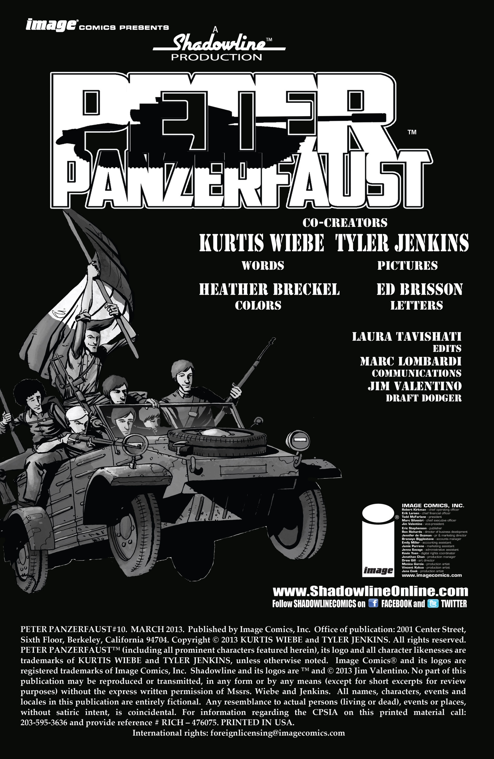 Read online Peter Panzerfaust comic -  Issue #10 - 2