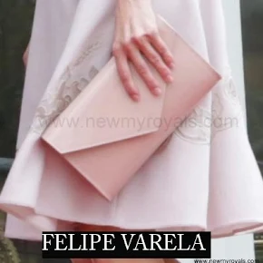 Queen Letizia Style FELIPE VARELA Clutch Bag