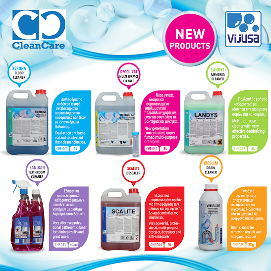 C.C CleanCare Ltd New Products