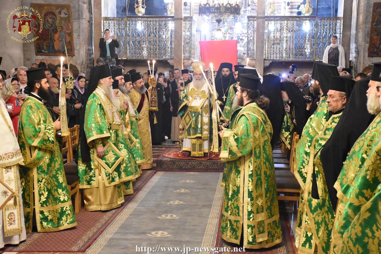 Pílulas Litúrgicas Semana Santa Ortodoxa em Jerusalém