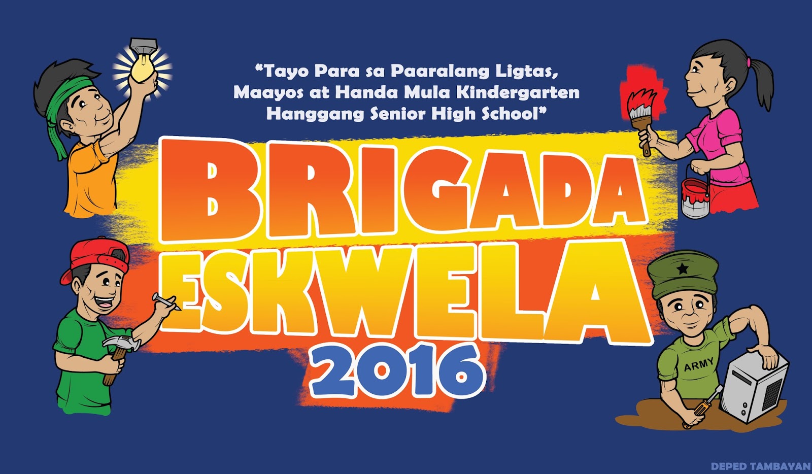 brigada eskwela The brigada eskwela is the national schools maintenance week, that aims to brings together all education stakeholders to participate and contribute their time, . brigada eskwela The brigada eskwela is the national schools maintenance week, that aims to brings together all education stakeholders to participate and contribute their time, .