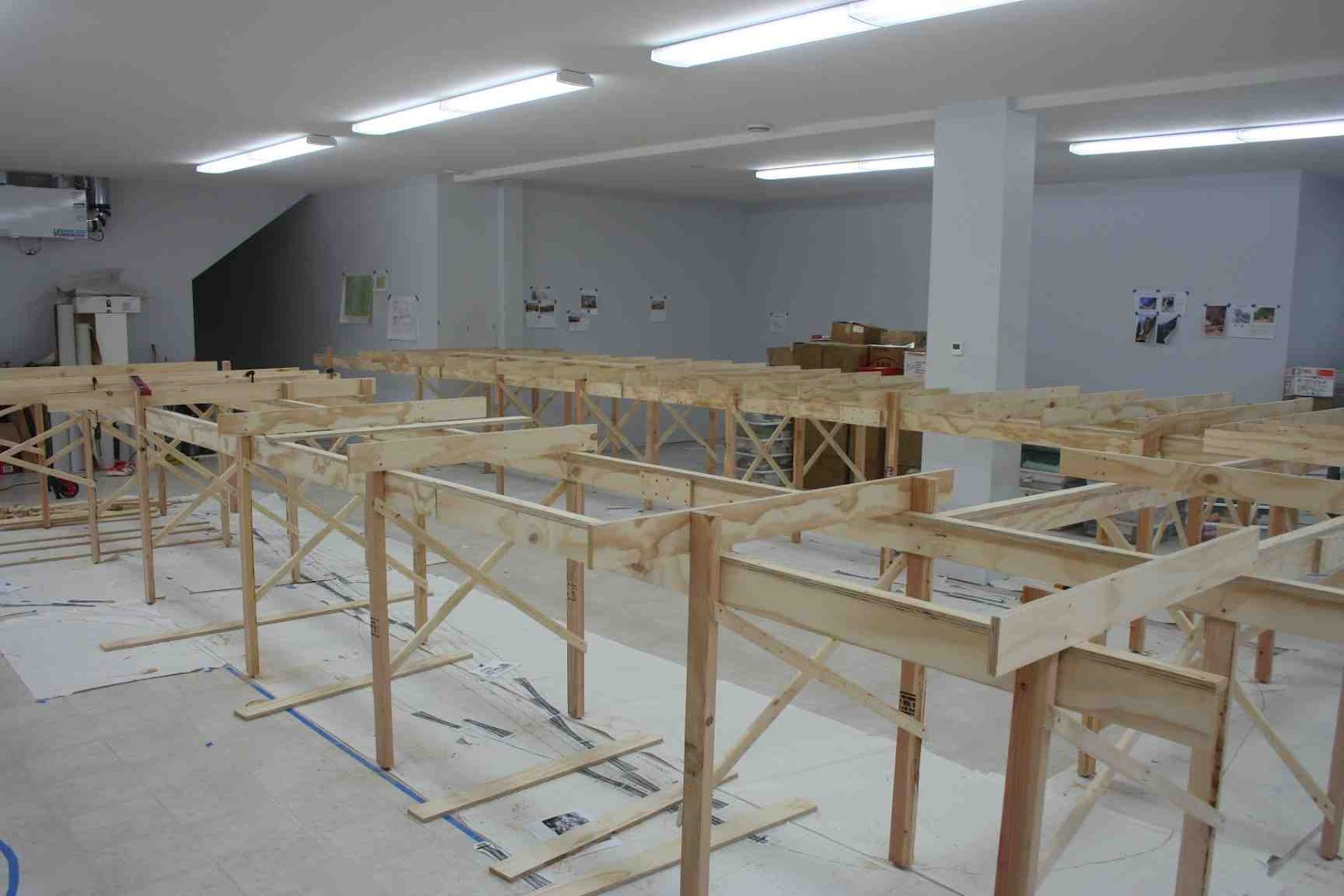 Southern Pacific Cascade Line BENCHWORK CONSTRUCTION BEGINS