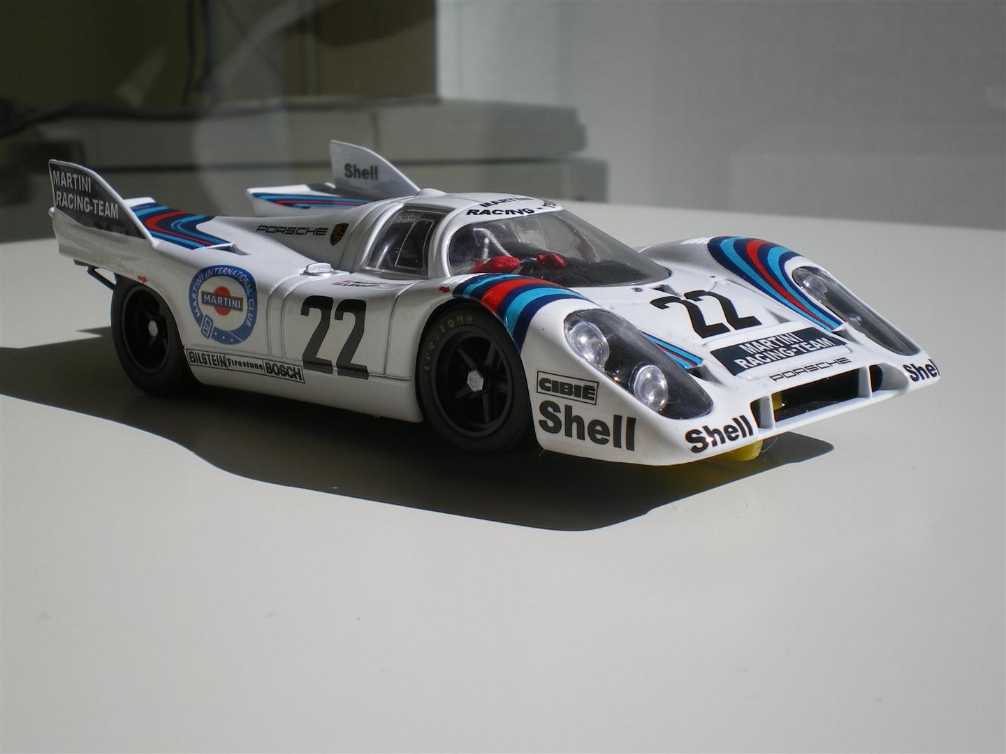 PORSCHE 908 FLUN. Le Mans 70 BLANCO MARTINI REF.C49 FLY