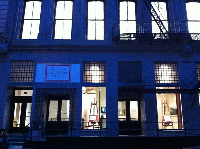 New York Academy of Art Arriving at the Academy