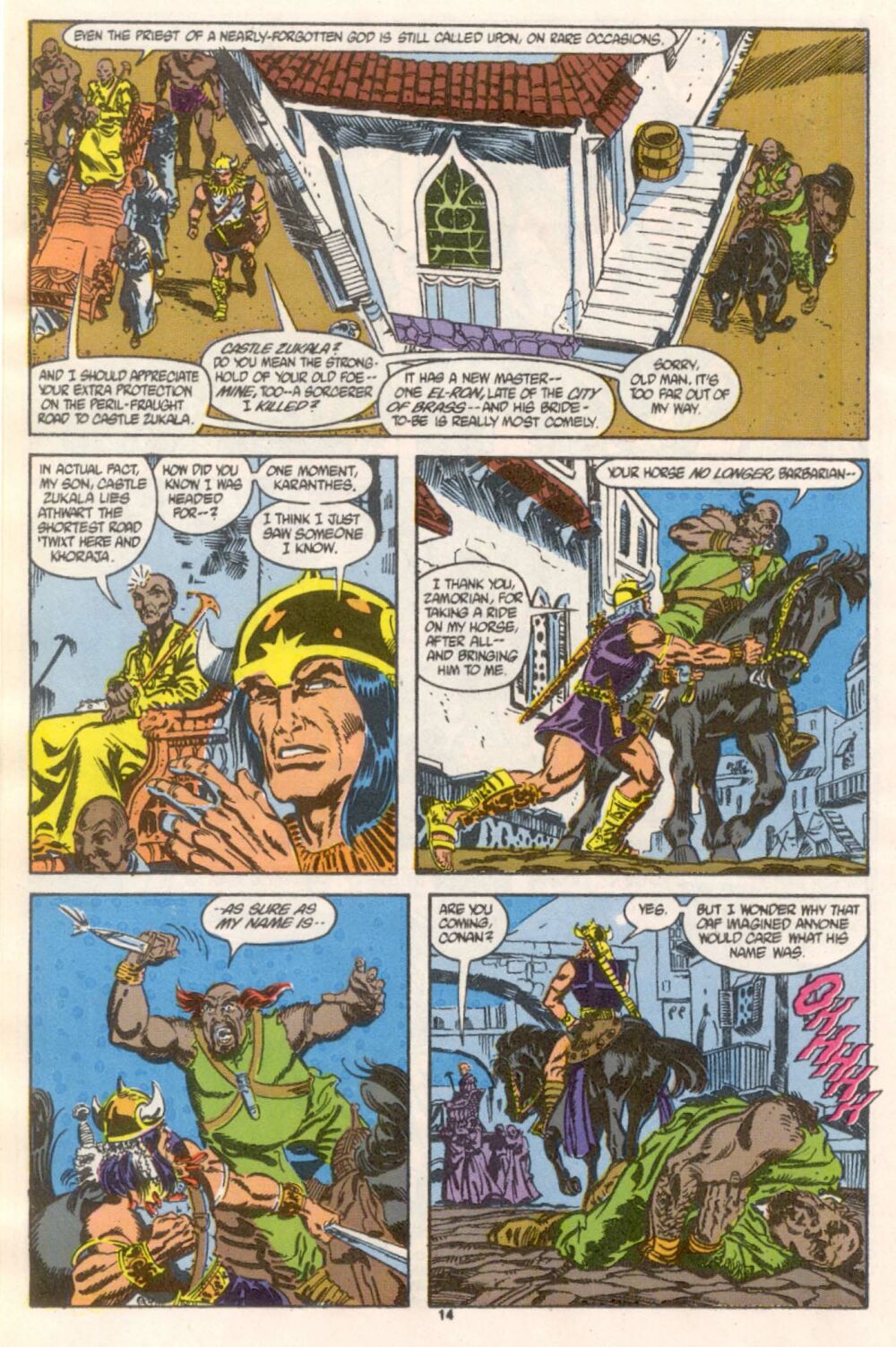 Read online Conan the Barbarian (1970) comic -  Issue #241 - 11