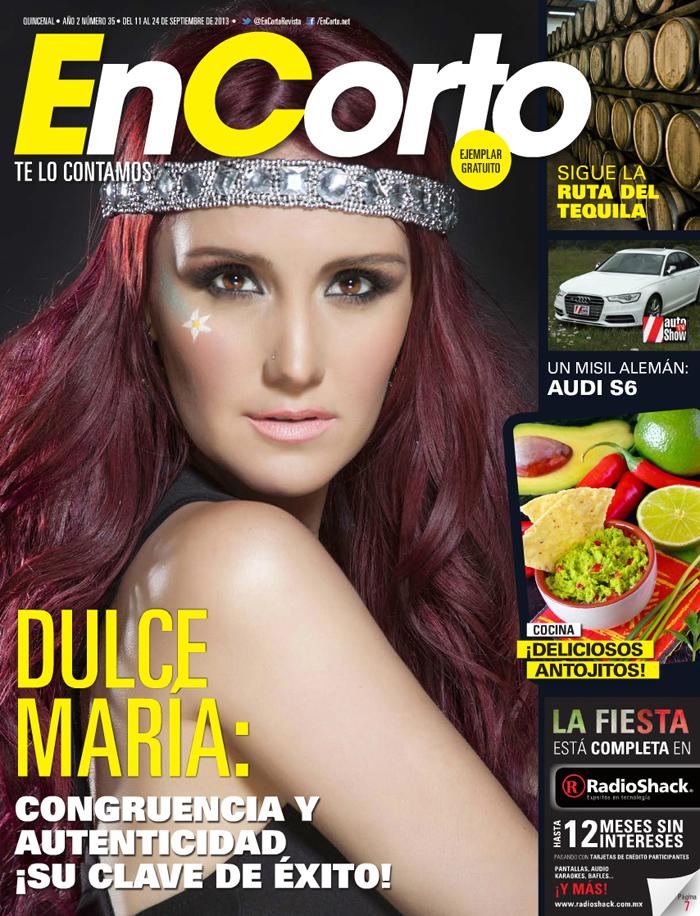 Dulce María Magazine Photoshoot For EnCorto Magazine September 2013