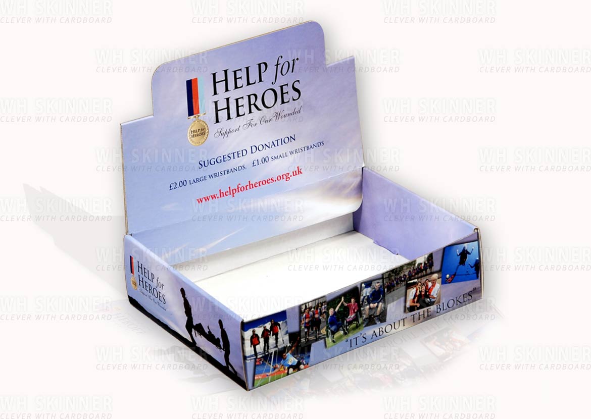 Custom Design Packaging And Printing Printed cardboard charity