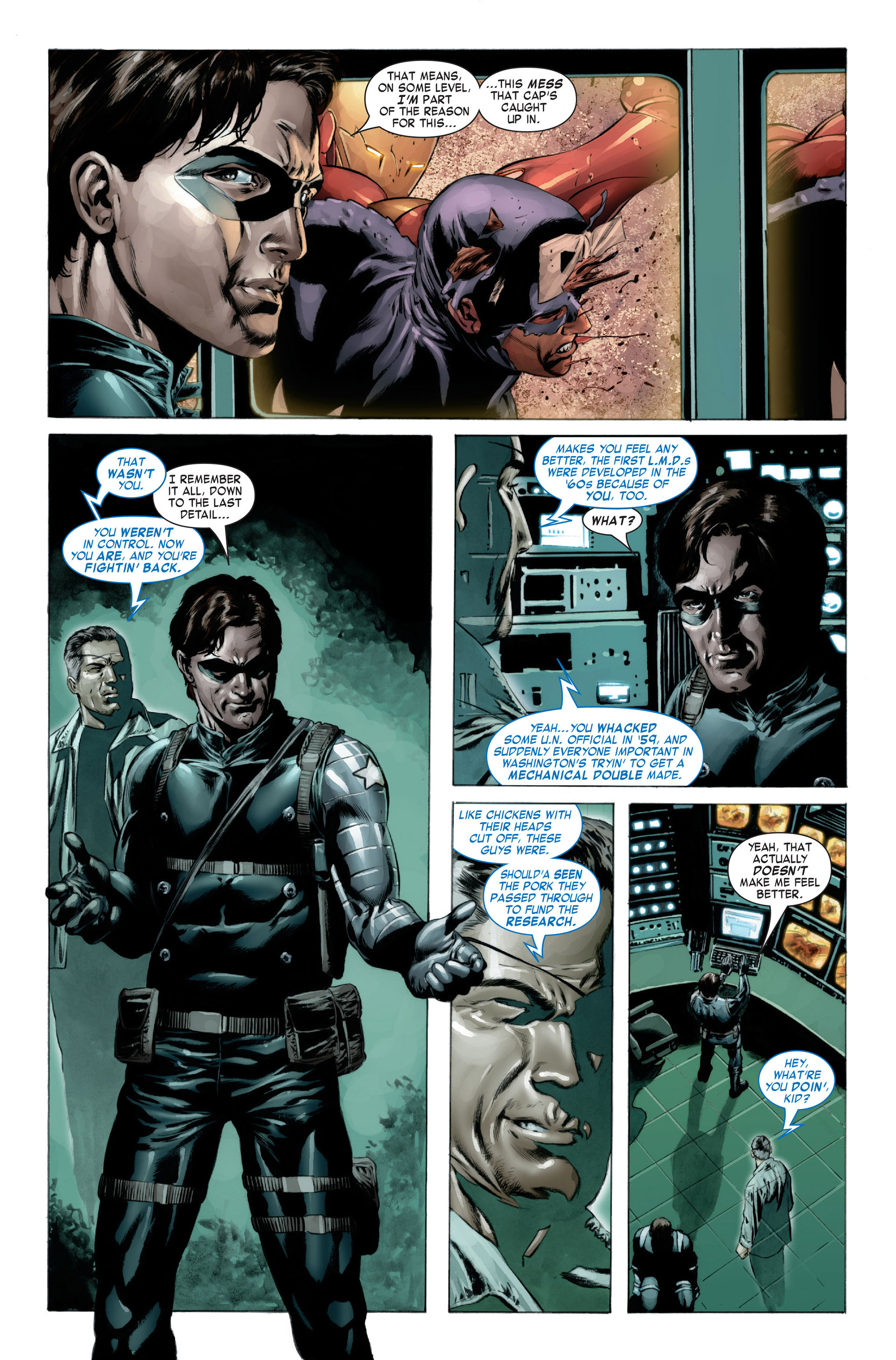 Read online Captain America (2005) comic -  Issue #23 - 12