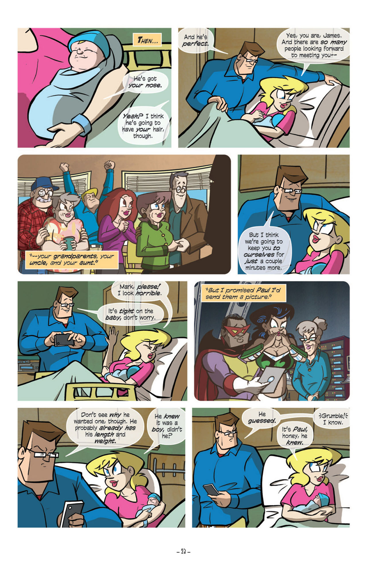 Read online Love and Capes: What to Expect comic -  Issue #6 - 25