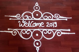 Welcome the new year by beautifying your home with rangoli designs