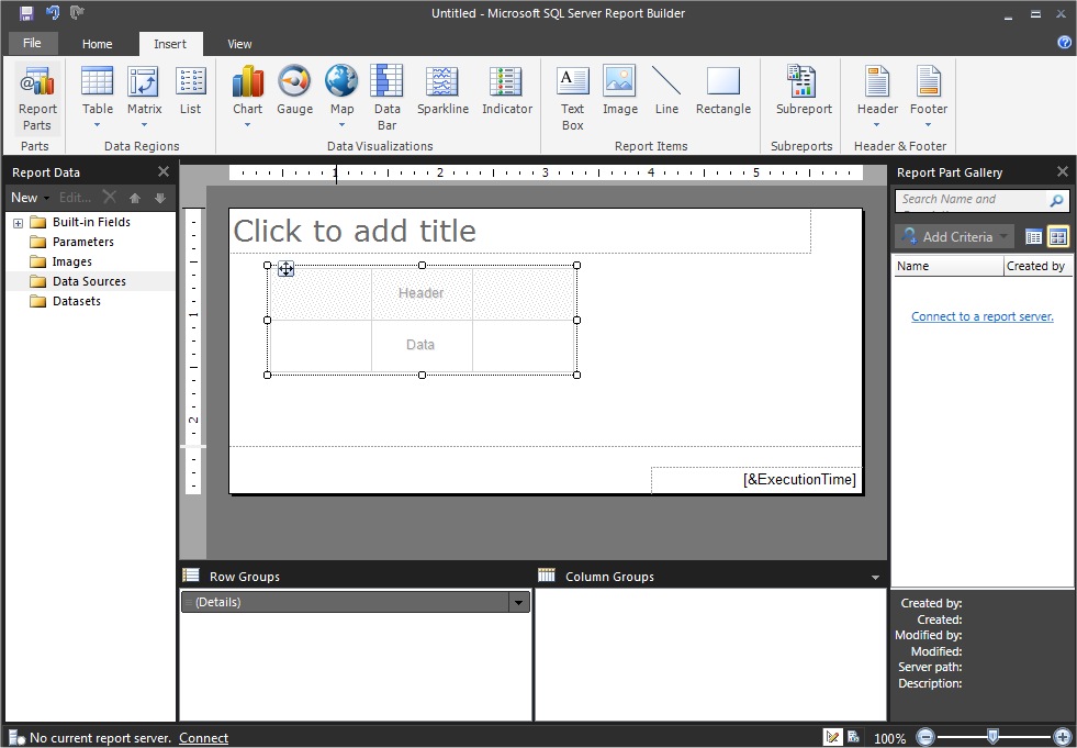 Realized Design: Microsoft Overhauls Reporting Services – finally!