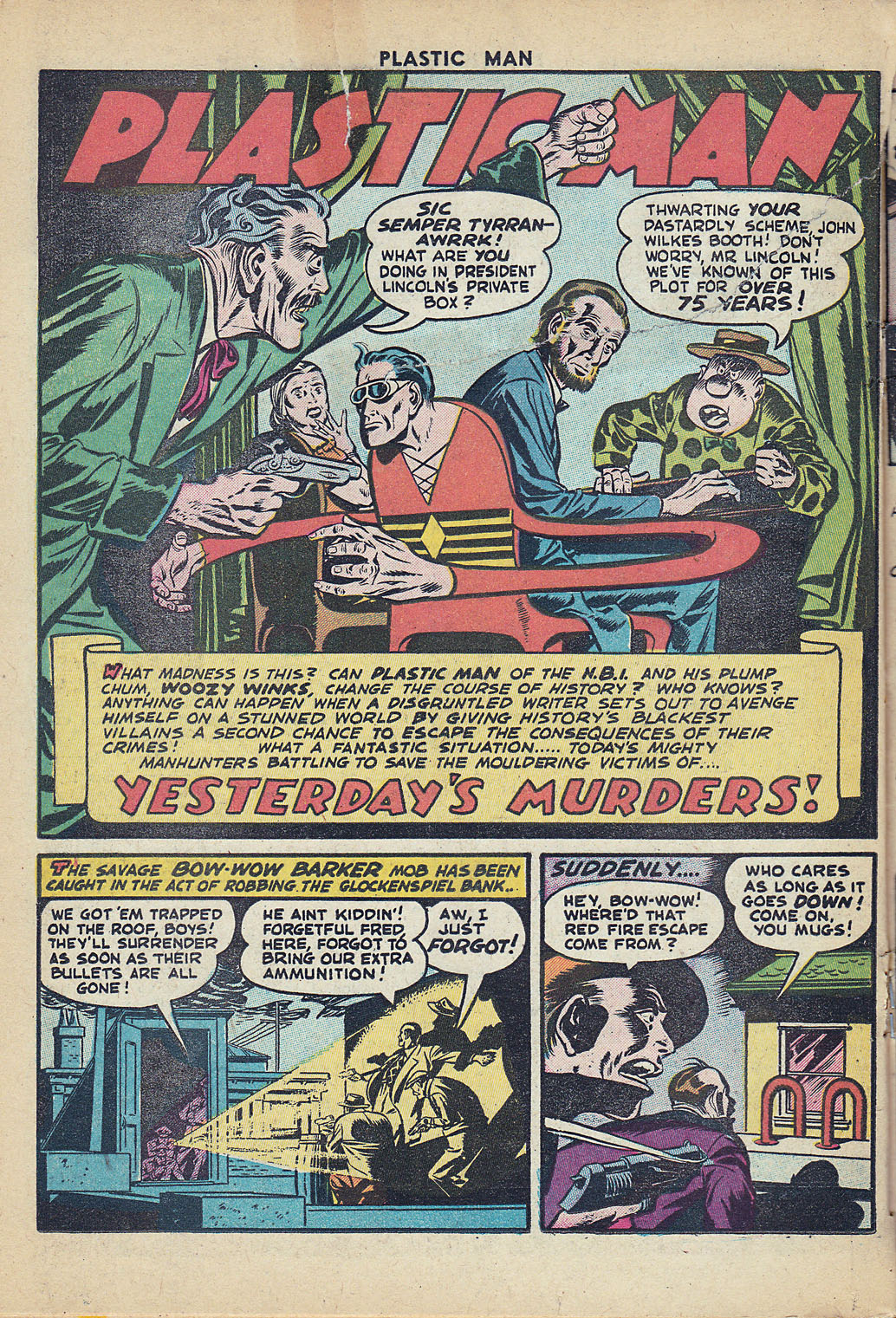 Read online Plastic Man (1943) comic -  Issue #55 - 26