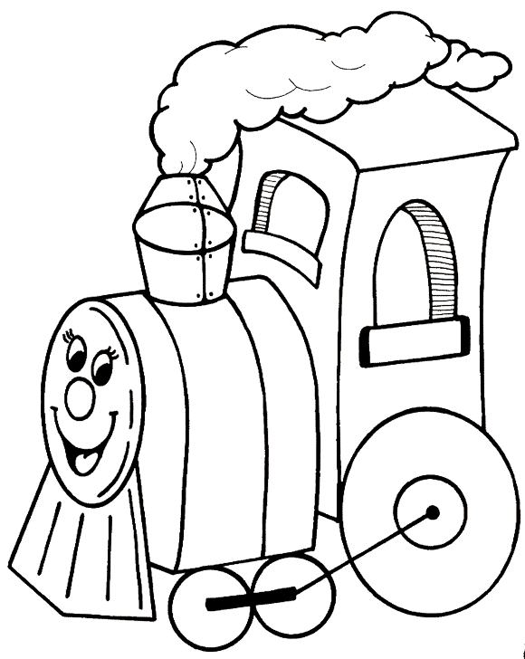 Thomas Train Coloring Pages title=