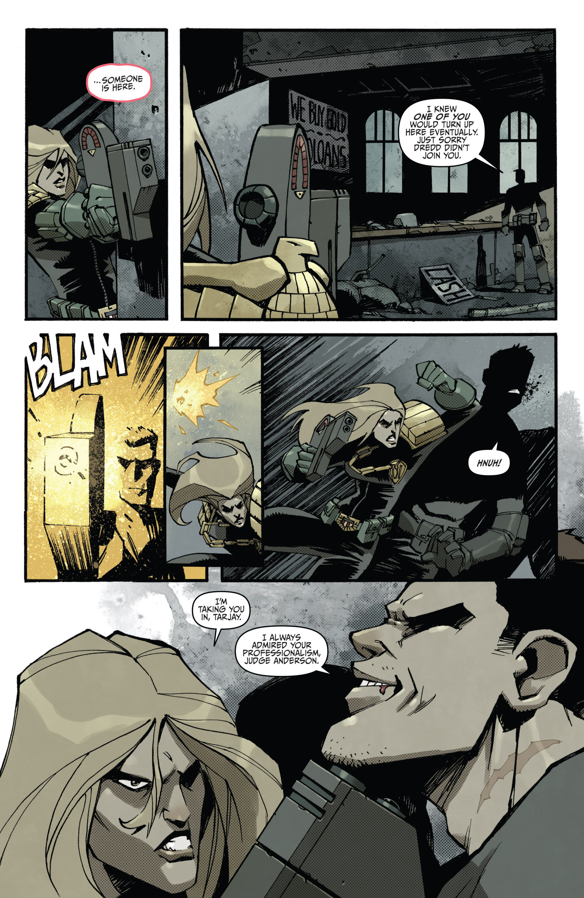 Read online Judge Dredd (2012) comic -  Issue #15 - 10
