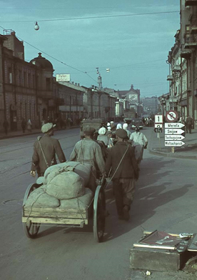 Fotografías de la ocupación nazi de Járkov