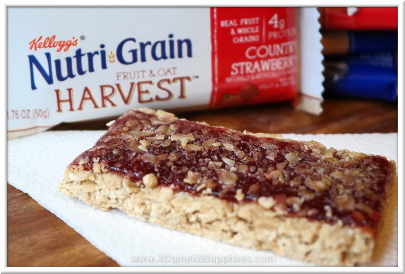 An easy breakfast with Nutri-Grain Fruit & Oat Harvest Cereal Bars #NGHarvest