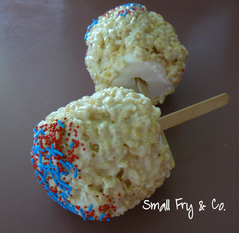 Small Fry & Co. Giant Marshmallow Rice Krispie Pops