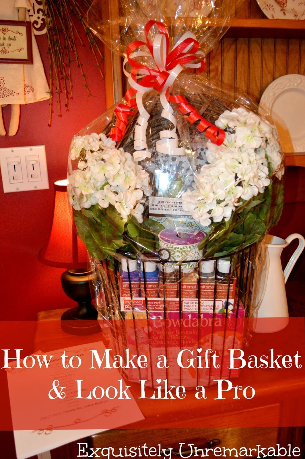 Create a gift basket and look like a pro