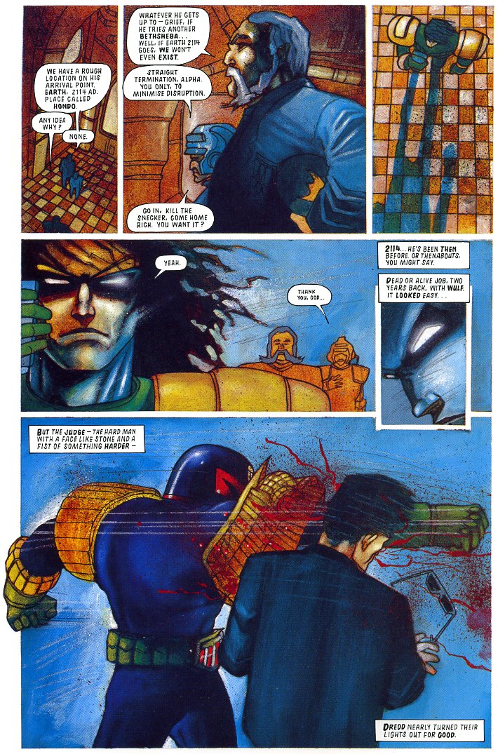 Read online Judge Dredd: The Complete Case Files comic -  Issue # TPB 17 (Part 1) - 176