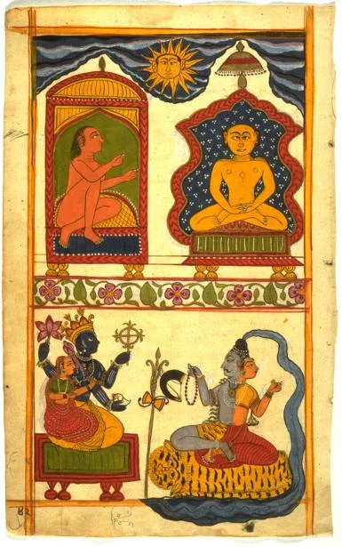 Jain Tirthankar and Hindu Gods