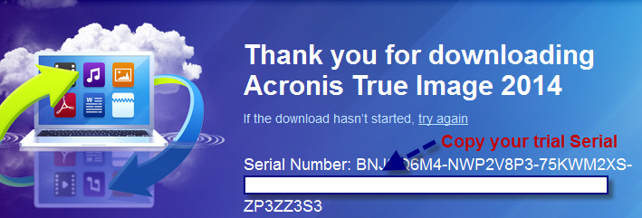 download acronis true image 2014 serial number