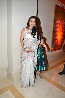 Rani Mukarjee at Bappa Lahiri & Taneesha Verma Marriage Reception