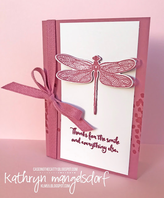 Stampin Up! Dragonfly Dreams & Detailed Dragonfly Thinlits created by Kathryn Mangelsdorf